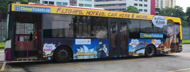 Tourism Australia &mdash; OOH bus wrap
